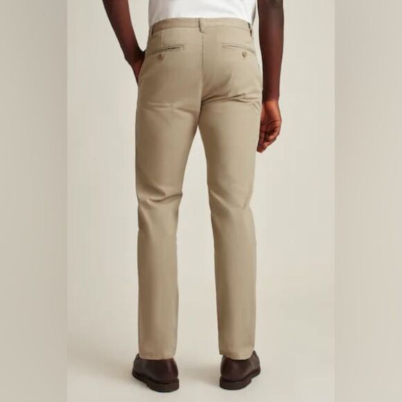 BONOBOS Skinny Stretched Washed Chino Pants in The Kahkis Size 31/30 - Picture 3 of 16